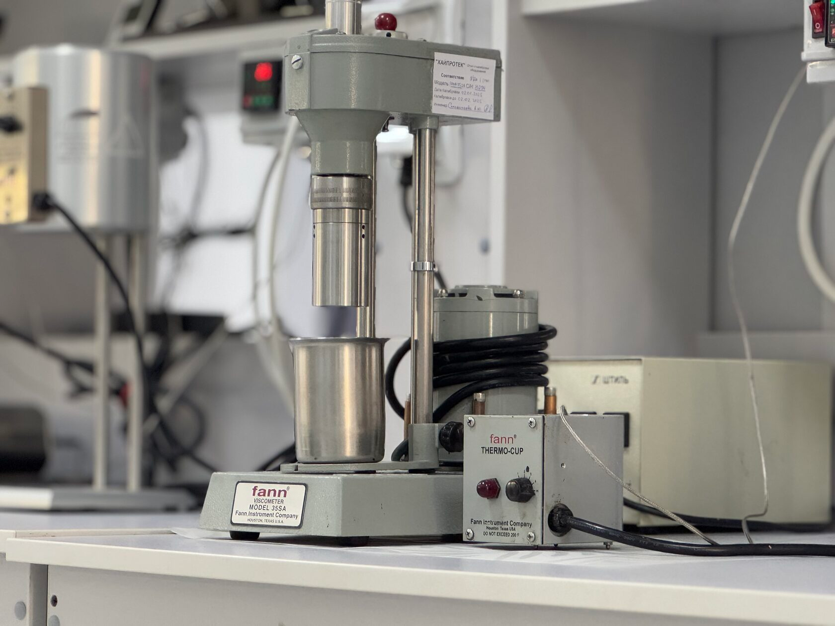 Оборудование лаборатории буровых растворов