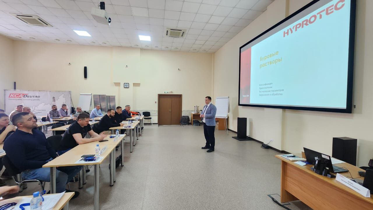 HYPROTEC contacts slide on the big screen